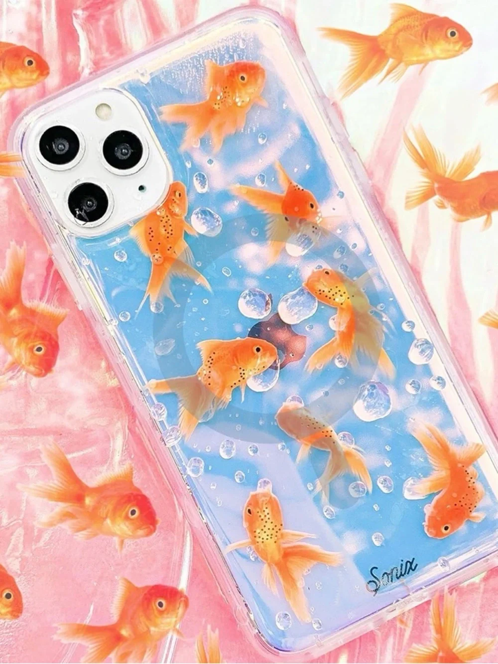 🫧Sonix Goldfish “Goldie” iPhone 15 Pro Case🫧